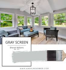 Need help picking a matching color for gray screen sw 7071? Kh Gray Screen Sherwin Williams Gray Screen Guest Bedroom Design Gray Screen Sherwin Williams Living Room