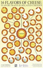 16 flavors of cheese flavor traits related cheeses