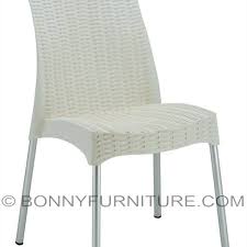 Synthetic plastic rattan very good quality for living outdoor. 080 A Plastic Rattan Chair Bonny Furniture