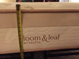 Loom And Leaf Mattress Review Soft Pillowy Coziness Mattresses Reviews Loom Mattress