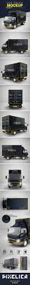 Box Truck Mockup In 2020 Mockup Trucks Background Pictures