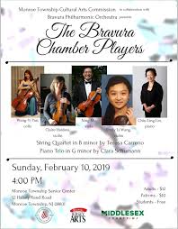 She plays ___ piano beautifully. 2019 Chamber Concert February Bravura Philharmonic Orchestra