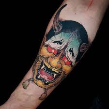 125 Best Arm Tattoos For Men Cool Ideas Designs 2020 Guide Hannya Mask Tattoo Mask Tattoo Tattoos For Guys