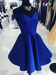 Off The Shoulder Homecoming Dresses Cheap Royal Blue Short Prom Dress Ard1318 Mini Homecoming Dresses Blue Homecoming Dresses Simple Homecoming Dresses