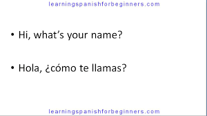 See full list on tellmeinspanish.com How Do You Say My Name Is In Spanish Examples Part 2 Youtube