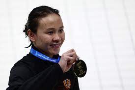 National diver pandelela rinong splashed her way to the gold medal in the women's. Pandelela Wins Malaysia S Only Gold At Fina World Cup Video