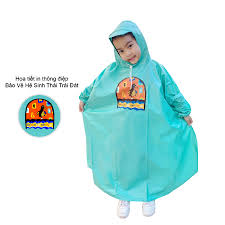 Áo mưa Trẻ Em Bisur Kids