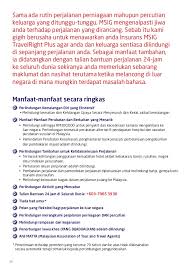 Jumlah kos termasuk penghantaran ke malaysia. Msig Travel Rightplus Travel Insurance Arranged By Acpg Management Sd