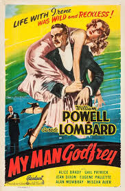 My Man Godfrey (1936) re-release movie poster