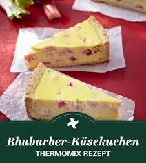 Rhabarber Kasekuchen Rezept Rhabarber Kasekuchen Thermomix Rezepte Rhabarber