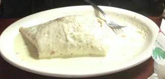 10 burrito recipes you'll want to make right now. Jumbo Chicken Burrito With White Cheese Sauce Instead Of Green Chile Sauce Picture Of La Carreta Mexican Restaurant Summersville Tripadvisor