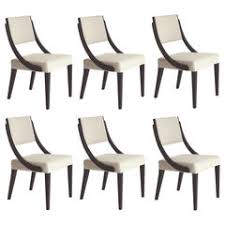 Suchen black dining room chairs. Black Leather Dining Room Chairs 343 For Sale On 1stdibs