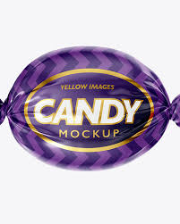 Candy Mockup In Packaging Mockups On Yellow Images Object Mockups