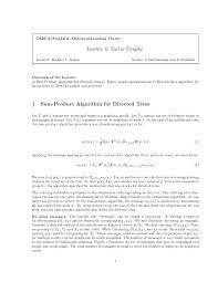 CS281A/Stat241A: Statistical Learning Theory Lecture 6: Factor Graphs  Lecturer: Michael I. Jordan Scribes: L.Subramanian and D.M