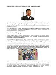 Biografi Chairul Tanjung