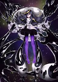 lusamine, nihilego, and lusamine fused (pokemon and 2 more) drawn by tobc |  Danbooru