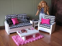 18 Doll Furniture American Girl Sized Living Room In 2020 American Girl Furniture American Girl Doll Furniture American Girl Doll House