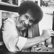 Bob Ross's Hair Was Actually Straight