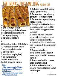 Resepi tart nanas gulung paling enak. Tart Nenas Cheese Melting Biscuit Recipe Food And Drink Recipes