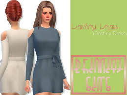 Destiny Dress Bgc 20 Swatches All Lods Custom Thumbnail Recolor Allowed Do Not Include Mesh Download Sims 4 Sims Sims 4 Clothing