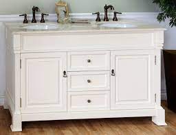 This traditionally styled, yet fashionably designed 60 double bathroom vanity set can add distinction and grace to your home or office bathroom. 60 Inch White Double Sink Bathroom Vanity