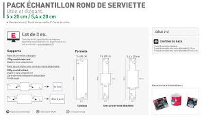 Pratique et pas cher, choisissez les ronds de serviette en papier pour une présentation de vos tables impeccable et livraison gratuite. Impression Rond De Serviette Personnalise Hotel Restaurant Exaprint