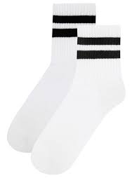 Free shipping every day at jcpenney. Sporty Stripe Varsity Ankle Socks White Socks Tights Accessorize Global