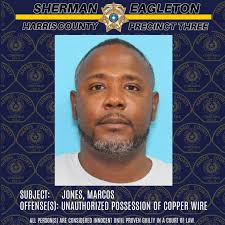 PCT. 3 NOW-COPPER WIRING THIEVES BUSTED Pct. 3 Deputies were flagged down  in the 200blk. of Timber Forest regarding 2 males stealing copper wiring  from the electrical poles. When the Deputies arrived,