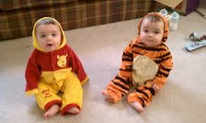 These amazingly detailed baby twins halloween costumes transform the cutest boys into tough bikers. Halloween Costumes For Twins That Will Win You Over Twice Huffpost Life