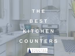 best material for kitchen countertops