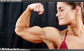 2008 NPC USA Bodybuilding Championships Women's Backstage Posing Part 1