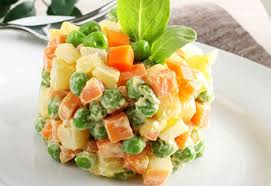 Salade Russe Legere Ww Plat Et Recette Salade Russe Salade Russe Recette Recettes De Cuisine