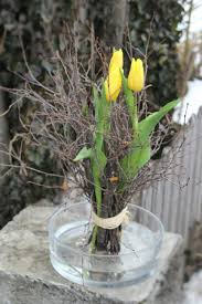 Making Of Schlichter Tulpenstehstraus Blumengestecke Fruhlingsblumen Gartengestaltung Ideen