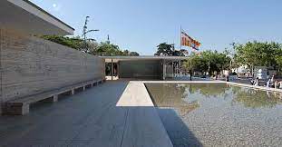 Things to do near moe's pavillon. Pavillion Mies Van Der Rohe Der Weltausstellung 1929