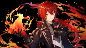 Diluc is a playable character in genshin impact. Diluc Genshin Impact Hd 4k Wallpaper 8 156