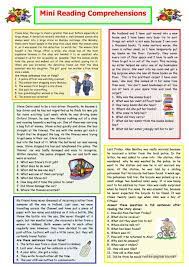 How will i find out?reading comprehension retellings literature response journals anecdotal records literature discussion groups text with comprehension questionsreading strategies  reading strategies. Mini Reading Comprehensions Reading Comprehension Worksheets Reading Comprehension Mini Reading