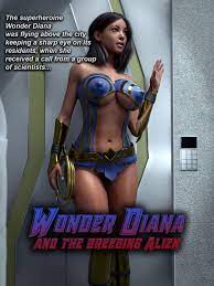 Wonder Diana And The Breeding Alien [BadOnion] Porn Comic - AllPornComic