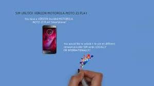 Touch the fingerprint sensor located below the display. Sim Unlock Verizon Motorola Moto Z2 Play Xt1710 02 For All Networks Youtube