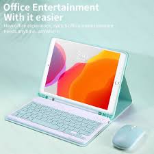 Bluetooth Keyboard Case For Ipad 10 2 8th Pro 11 2020 Air 3 10 5 Air 4 10 9 2018 9 7 Air 2 7th Generation Case Mini 5 Emporiaz Ipad Keyboard Case Ipad Case Ipad Air Case