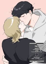 キス寸前のTwitterイラスト検索結果。