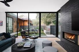 Pecos House By Jay Corder Homeadore Brick Wall Living Room Contemporary Living Room Design Living Room Design Diy
