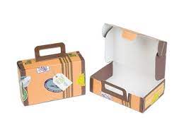 How To Make Awesome Suitcase Boxes At Home Cardboard Boxes Are The Most Useful Material Nowadays It Is Used For Cardboard Suitcase Cardboard House Cardboard
