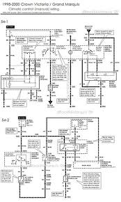 En.wikipedia.org/wiki/circuit_diagram a circuit diagram (also known as an electrical diagram, elementary diagram, or electronic schematic) is a. Mercury Grand Marquis Questions 1996 Mercury Grand Marquis Hvac Wiring Diagram Auto Control Cargurus