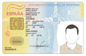 It is a laminated card or polycarbonate, which details the name and surnames of the holder along with date of birth, address, parents, sex, residential address, city and province of birth. Documento Nacional De Identidad