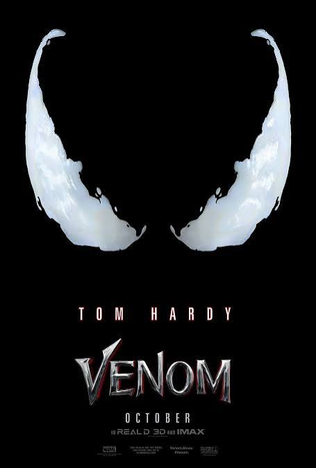 Venom: Tom Hardy movie poster teases something wicked in the works