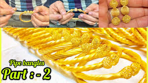 Pin On Gold Bangles Kuki