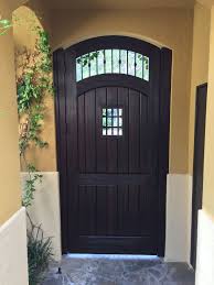 Custom Wood Gate By Garden Passages Beautiful Entry Gate With Unique Metal Picketing Wood Gate Custom Gates Entry Gates