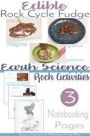 Edible Rock Cycle Fudge And Hands On Rock Activities Rock Cycle Rock Cycle Activity Rock Cycle Project