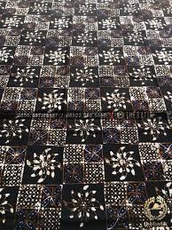 Jual Kain Batik Sogan Klasik Kembang Kotak Hitam Thebatik Co Id Klasik Kotak Hitam Kain