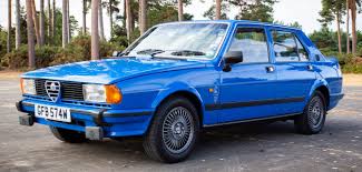 Image result for Navy Blue 1977 Alfa-Romeo